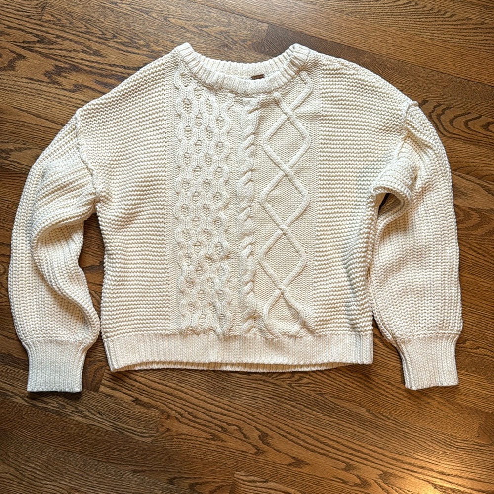EUC Free People Chunky Sweater